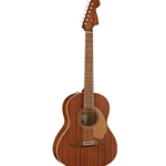 Fender 0970770122 Sonoran Mini Acoustic Guitar w/Gig Bag, All Mahogany