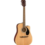 Fender 0971113221 Acoustic Electric FA-125CE Dreadnought Guitar, Natural