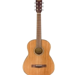 Fender 0971170121 FA-15 3/4 Scale Steel String Acoustic Guitar w/Gig Bag, Natural