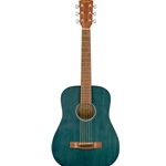 Fender 0971170187 FA-15 3/4 Scale Steel String Acoustic Guitar w/Gig Bag, Blue
