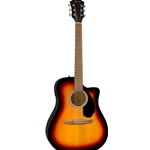 Fender 0972713532 Acoustic Electric FA-125CE Dreadnought Guitar, Sunburst