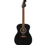 Fender 0973052111 Acoustic Electric Monterey Standard Guitar w/Gig Bag, Black Top - $50 MARKDOWN!
