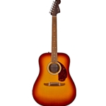 Fender 0974600547 California Deluxe Redondo™ Acoustic Guitar w/ Bag, Walnut Fingerboard, Sienna Sunburst
