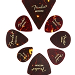 Fender 0980200300 All Shapes - Celluloid Medley - Tortoise Shell - Medium - (8)