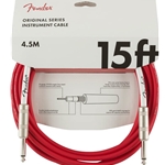 Fender 0990510010 Original Series Instrument Cable - 10' - Fiesta Red