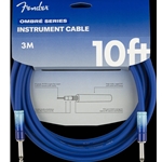 Fender 0990810210 Ombré Instrument Cable - Straight/Straight - 10' - Belair Blue