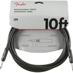 Fender 0990820024 Professional Series Instrument Cable - Straight/Straight - 10' - Black