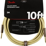 Fender 0990820089 Deluxe Series Instrument Cable - Straight/Straight - 10' - Tweed