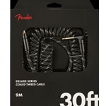 Fender 0990823060 Deluxe Coil Cable - 30' - Black Tweed