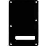 Fender 0991322000 Backplate - Stratocaster® -  Black (B/W/B) - 3-Ply