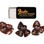 1980351010 Fender® Fine Electric Pick Tin - 12 Pack