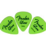 Fender 1980351020 Glow In The Dark 351 Picks - 12-Pack