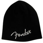 9106111706 Fender® Logo Beanie - Black - One Size