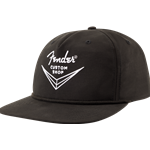 Fender 9122421212 Custom Shop Logo Hat, Black, One Size
