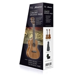 Alvarez RU90CP Regent Acacia Concert Ukulele Pack w/Tuner and Gigbag