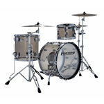 Ludwig L94233LX1VWC Vistalite Fab 3-Piece Shell Pack w/ 13" Rack Tom, 16" Floor Tom, 22" Kick Drum, Bronze