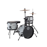 Ludwig LC178X029 Pocket Kit Complete Drum Set, White Sparkle