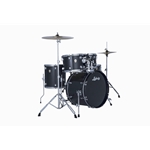 Ludwig LC190C6 Accent Fuse 5-Piece Complete Drum Set, Moon Dust