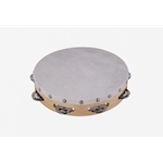 Ludwig LE4003 10" Tambourine, Single Row - w/ Skin Head