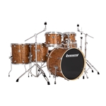 Ludwig LE622010 Evolution 6-Piece Complete Drum Set w/Zildjian Cymbals, Cherry