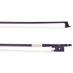 JRemy 2290F 4/4 Violin Bow, Black Carbon Fiber Composite