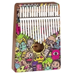 Sela SE254 Art Kalimba 17 Key Little Monster - 50% OFF CLEARANCE!