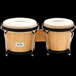 Toca 2100N Synergy Wood Bongos 6" / 7", Natural