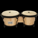 Toca 2600N Player's Series Wood Bongos, 7" and  8.5", Natural