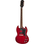 Epiphone EISPCHRNH1 SG Special P-90 Electric Guitar w/Gig Bag, Cherry Red