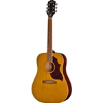 Epiphone ETHBANNH Hummingbird Tribute Acoustic Guitar​, Antique Natural