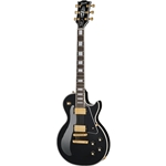 Gibson LPCU700EBGH1 Les Paul Electric Guitar Custom '70s Electric Guitar w/Hardshell Case, Ebony