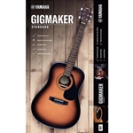 Yamaha GIGMAKERSTDTBS GIGMAKER KIT Dreadnought Acoustic Guitar w/Bag, Tobacco Brown Sunburst