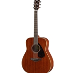 Yamaha FG850 All Mahogany Solid Top Dreadnought Guitar, Natural