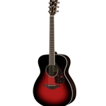 Yamaha FS830DSR Solid Top Small Body Guitar Dusk Sun Red
