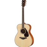 Yamaha FS820 Solid Top Small Body Guitar, Natural