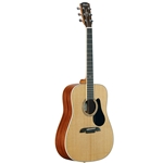 Alvarez AD60 Artist Dreadnought Solid Top Acoustic Guitar, Natural