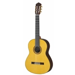 Yamaha GC32S PREMIUM Japanese Handcrafted Grand Concert Spruce Top Classical Guitar, Natural w/Hard Bag