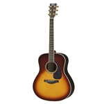 Yamaha LL6BSARE Acoustic Electric Dreadnought Guitar, Brown Sunburst