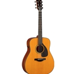Yamaha FGX5 GL Red Label Dreadnought Acoustic Electric Guitar, Vintage Natural, Gloss Finish w/Hardshell Case