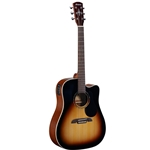 Alvarez RD26CESB Regent Dreadnought Acoustic Electric Guitar w/Cutaway and Gig Bag, Sunburst