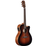 Alvarez MF66CE_SHADOWBURST Masterworks Orchestra All Solid Acoustic Electric Guitar w/FlexiCase, Shadowburst