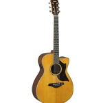 Yamaha AC5RVN Acoustic Electric Small Body Guitar, Vintage Natural  w/Hardshell Case