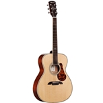 Alvarez MF60OM Masterworks Herringbone Orchestra All Solid Acoustic Guitar w/FlexiCase, Natural - SAVE $100!