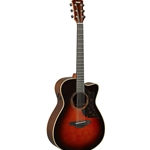 Yamaha AC3RTBS Acoustic Electric Small Body Guitar w/Hard Bag Tobacco Brown Sunburst
