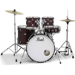 Pearl RS525SC/C91 Roadshow 5-piece Complete Drum Set with Cymbals - Wine Red