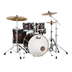 Pearl DMP925SP/C260 Decade Maple 5-piece Shell Pack with Snare Drum - Satin Brown Burst