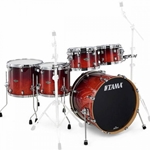 TAMA MBS52RZSDCF Starclassic Performer Premium 5-piece Shell Pack - Dark Cherry Fade