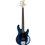 Sterling By Music Man RAY4-TBLS-R1 SUB Series Stingray Electric Bass Trans Blue Satin