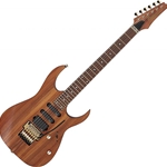 Ibanez RG6PKAGNTF RG Premium Electric Guitar w/Case - Natural Flat