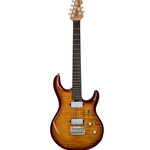 Sterling By Music Man LK100-HZB Luke Flame Maple Top Hazel Burst Electric Guitar w/Gig Bag